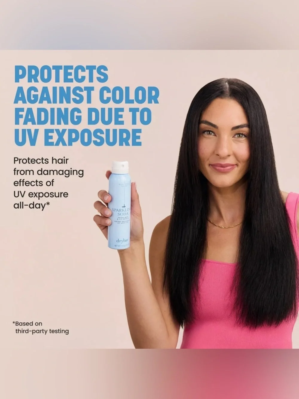 Drybar Sparkling Soda Shine Hair Mist & UV Shield